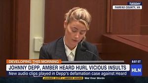 "Your jealousy is so tragic." New audio clips played in Johnny Depp's $50 million defamation case against Amber Heard. | HLN