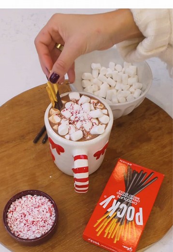 Delicious Drink Recipes with Pocky Garnishes