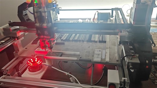 Openpnp 使用210帧摄像头可飞拍／最大支持16头爽