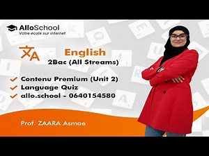 English 2 Bac - Language Quiz 2