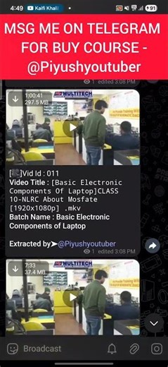 Basic Electronic Components of Laptop Multitech Institute Course