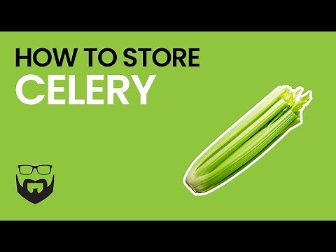 How to Store Celery