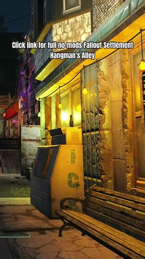 Hangman's Alley Limitations no mods 'Real Time Settlement Building'