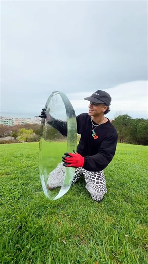 We built the first ICE SKIMBOARD
