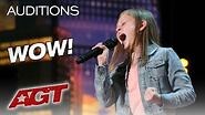 Woah! Simon Cowell Has Ansley Burns Sing Aretha Twice, She Nails It! - America's Got Talent 2019