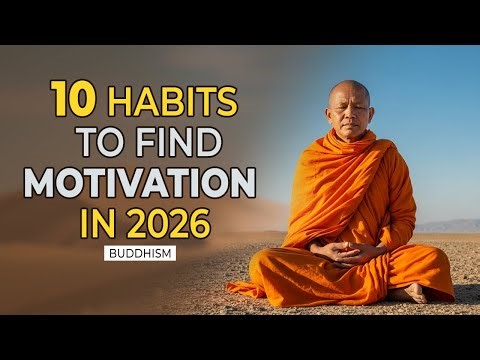 10 Buddhist Habits to Rediscover Motivation in 2026 | Calm, Clarity & Inner Strength