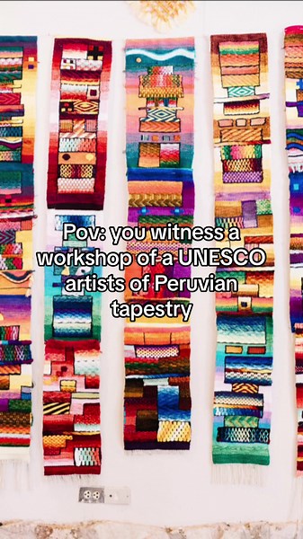 Last month a group of passionate weavers came to learn the techniques of Máximo Laura, a UNESCO recognized textile artist that has the biggest contemporary textile collection in Peru. Looking for a hidden gem, visit his museum in Cusco 5 minutes from Plaza de Armas! #cusco #maximolaura #visitperu #peru🇵🇪 #tourism #museum #free #plazadearmascusco #andes #textile #textileartist #textileart