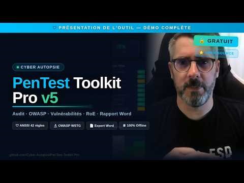 PenTest Toolkit Pro v5 — All-in-One Pentest & Audit Tool for ANSSI (100% Offline, Free)