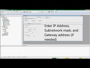 Tutorial Schneider Electric, configurar la dirección IP del PLC M340 a través del Unity Pro XL.