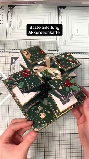 4.3K views · 1.6K reactions | Diese Karte gibt es unter Weihnachten in meinem online Shop殺 #basteln #Weihnachten #handmade #diy #cardmaking | Stamp your card | Facebook
