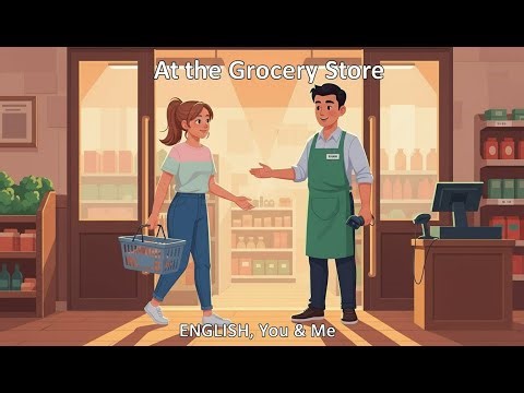 At the Grocery Store – English Conversation for Daily Life