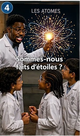 Les atomes dont nous sommes faits viennent ils des étois