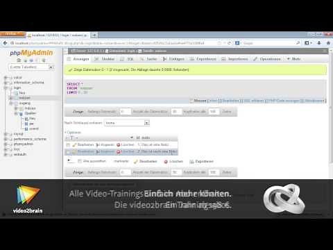 Datenbankprogrammierung mit Java Tutorial: Daten eintragen |video2brain.com