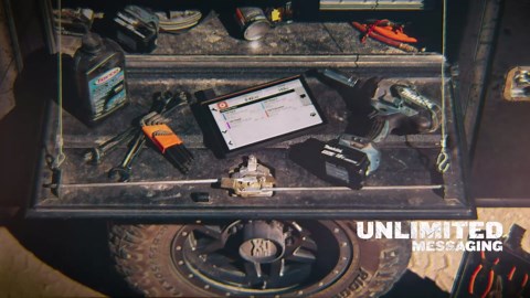 Wearable4U Garmin Tread XL - Baja Race Edition, Rugged, ultrabright 10” Off-Road Race Navigator, Team Tracking with Built-in inReach Satellite Communication with Chase Navigators and Power Pack Bundle