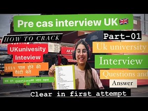Pre-CAS interview,BPP university Pre-CAS interview ,Pre cas interview questions and answers