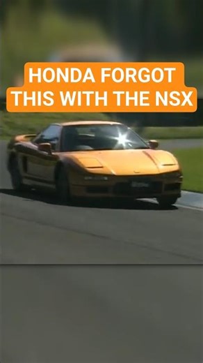 Honda Messed This Part Up With the NSX #jdm #hondansx #nsx #acuransx #nissangtr #gtr #rx7 #porsche