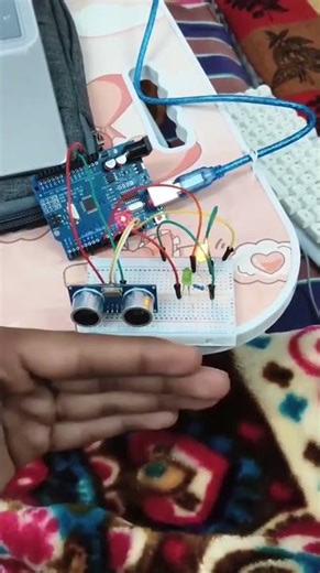 Arduino Ultrasonic Sensor Project | Distance Detection with LED 💡#Arduino#UltrasonicSensor
