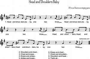 Head and Shoulders Baby Beth's Notes Songs & Resources