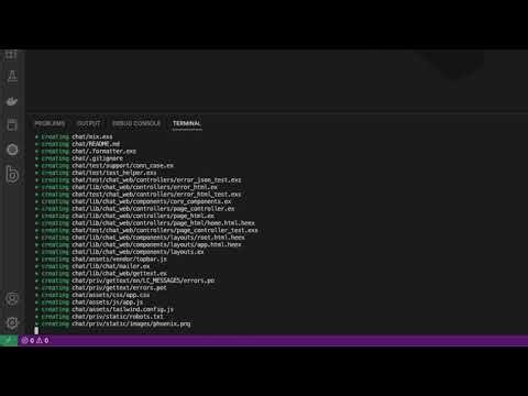 Build a Chat App with Phoenix 1.7 LiveView Part 2: Project Setup