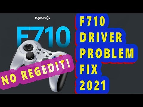 LOGITECH F710 DRIVER PROBLEM FIX 2021 | Windows 10 2004 update problem