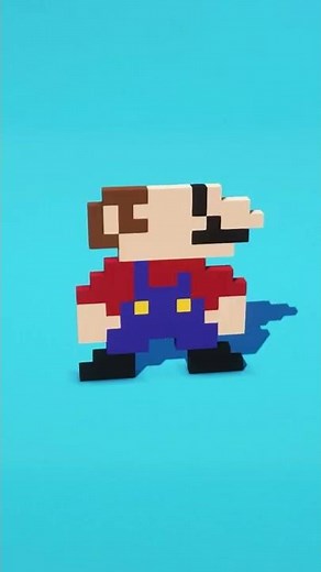 Mario Bros in Minecraft
