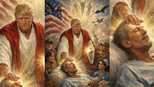 Donald Trump AI Jesus Meme | Know Your Meme