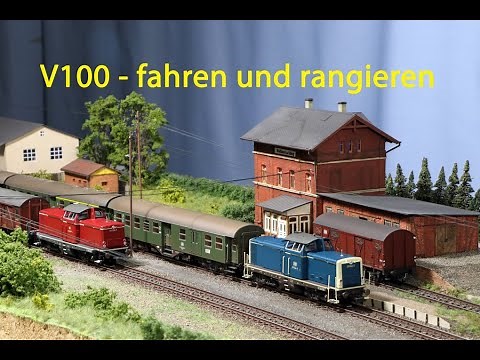3x Oberfranken (23) - V100 - Fahren und Rangieren