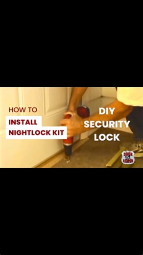 How to install Door Armor Nightlock Yourself! In this short video, you'll learn: ✔️How the Nightlock works ✔️A step-by-step installation guide ✔️The peace of mind that comes with a reinforced door Click the play ▶️ button to watch. #DIYNightlock #DoorArmorInstallation #ReinforcedSecurity #PeaceOfMindAtHome #NightlockTutorial #doorarmorproducts #productinstallationvideo #diyhomesecurity #diy | Armor Concepts