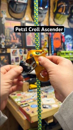 Petzl Croll Ascender - Designed for rope ascents. #petzl #honeybrothers #arborist #climber #ascent
