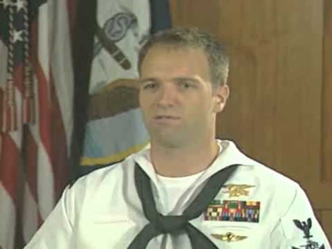 The 2007 Sailor of the Year David Hansen