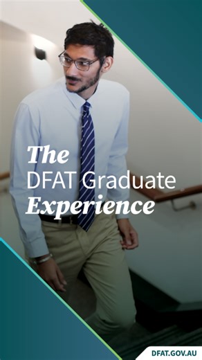 Ever wondered what it’s like to work at DFAT? We spoke to graduates, past and present, about their experiences - the challenges, surprises, and most rewarding moments. Hussein, a 2023 grad, has always wanted to become a global ambassador for human rights and found that his intersectional background has been a major strength. If you’re ready to bring your unique perspective to DFAT, apply now: https://dfatcareers.nga.net.au/cp/index.cfm?event=jobs.jati&returnToEvent=jobs.home&jobID=430E041A-CDAD-
