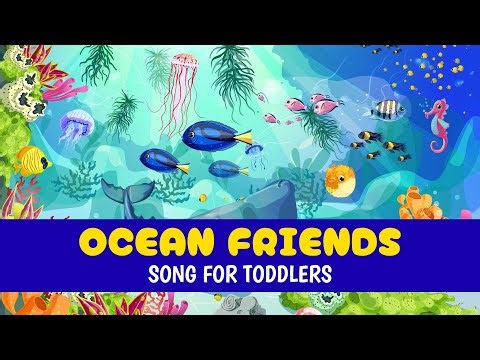 Ocean Friends Song for Kids | Learn Sea Animals with Fun Rhymes | Underwater Adventure for Toddlers