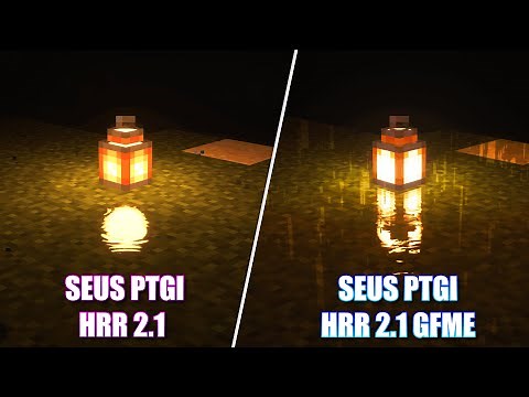 Minecraft: SEUS PTGI HRR 2.1 VS HRR 2.1 GFME