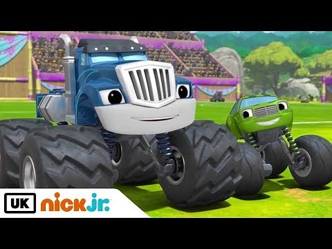 Blaze and the Monster Machines | Best Friends - Crusher & Pickle | Nick Jr. UK