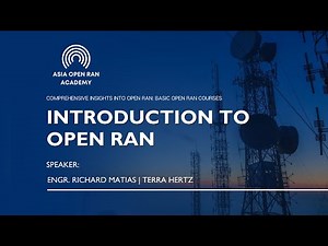 Introduction to Open RAN