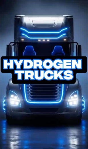 How Hydrogen Trucks Actually Work 🤯 #shorts