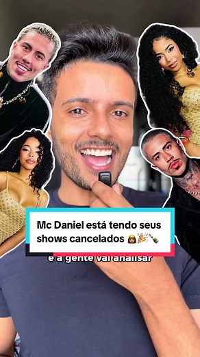 Mc Daniel está tendo seus shows cancelados devido as repercussões recentes após Lorena Maria o expor na internet 👸🏽🎉🍾 #mcdaniel #lorenamaria
