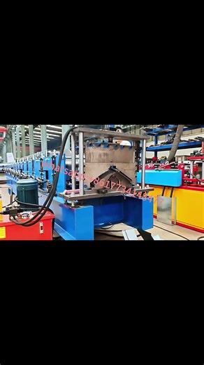 Ridge Cap Roll Forming Machine Installation & Working Video