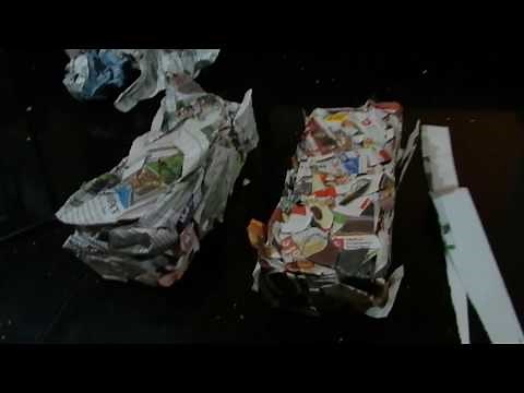 How to Make Paper Bricks