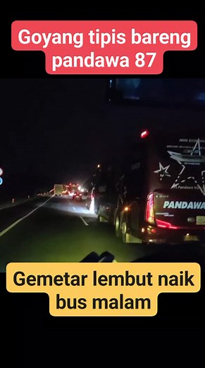 1.6K views · 1K reactions | Mau nyalip tanggung tempel ah #busmalam #buscepat #busakap | Bus Mania Channel | Facebook