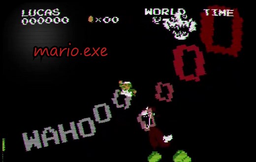 【mario.exe】恐怖版马里奥同人游戏Mario PC Port（demo）全流程试玩