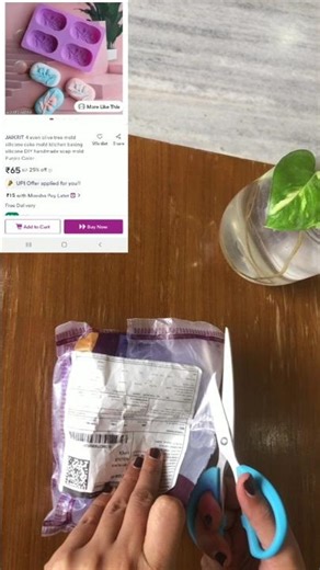 Silicon Soap mould / “Meesho find 🧼”“Homemade Soap #ytshorts #trending #shortsfeed #viralshorts