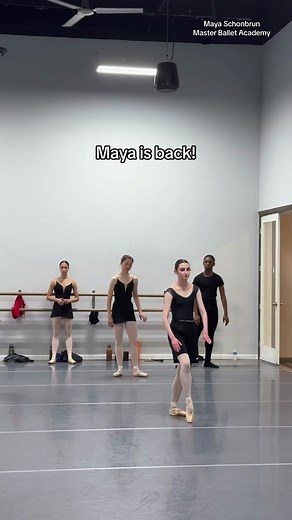 Maya is Back! #masterballetacademy #ballettok #balletcore #balletflex #ballerina #fyp #fypシ #ballettiktok #balletclass #ballet #balletdancer #balletfolklorico #balletto #dancersoftiktok #dance #dancechallenge #pointe #lecorsaire #scottsdale #az