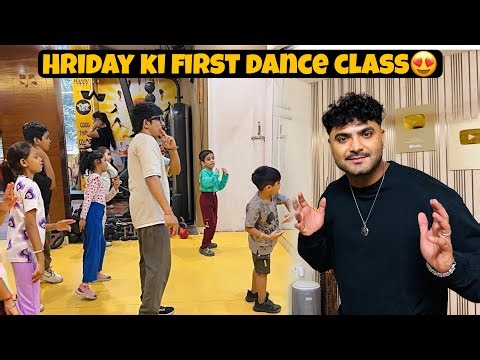 Hriday Ki First Dance Class😍