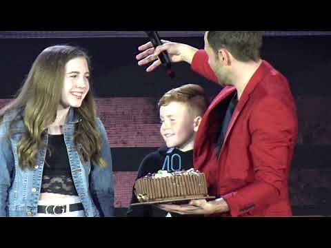 Happy 40th Birthday Shane Filan & Westlife Kids 5.7.2019 The Twenty Tour Croke Park, Dublin