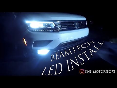 BEAMTECH LED Foglight Install - VW Tiguan