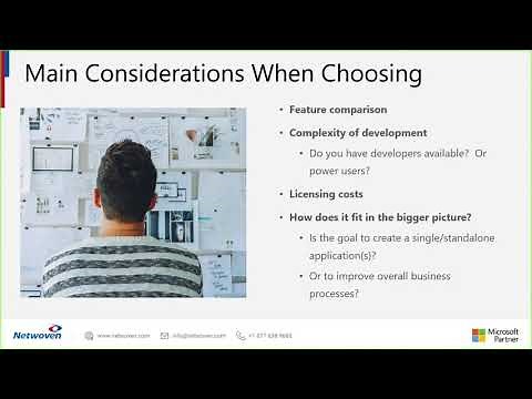 Comparison: Power Platform & Nintex