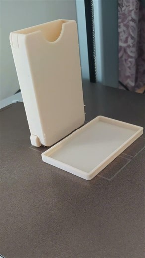 bambu lab a1 3d printer time lapse card wallet