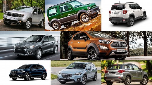 Os 8 SUVs 4x4 mais baratos do Brasil: ranking e análise dos modelos