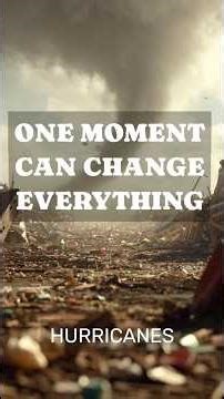 One moment can change everything. Hurricanes #disaster